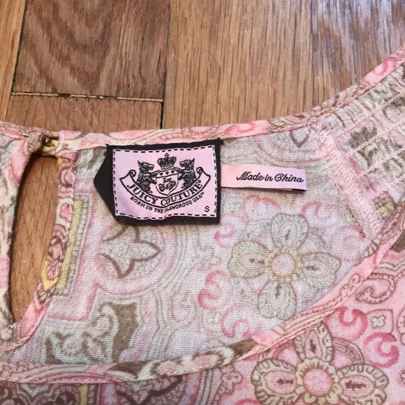 Juicy Couture Pink Patterned Dress - Picture 4 of 4